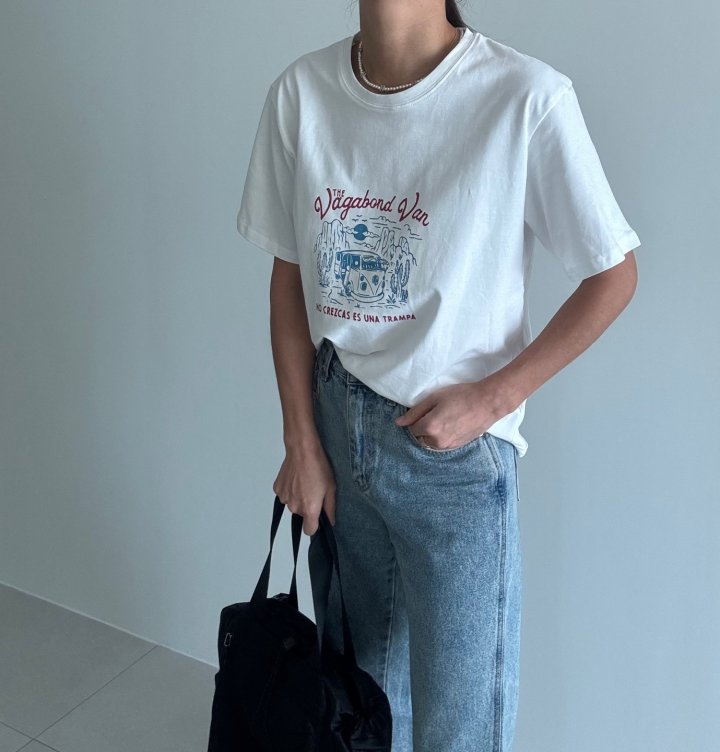 Ripple - Korean Women Fashion - #pursuepretty - Vent Boxy Tee - 3