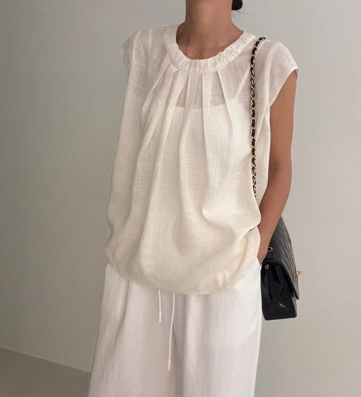 Ripple - Korean Women Fashion - #restrostyle - Rene Blouse - 4