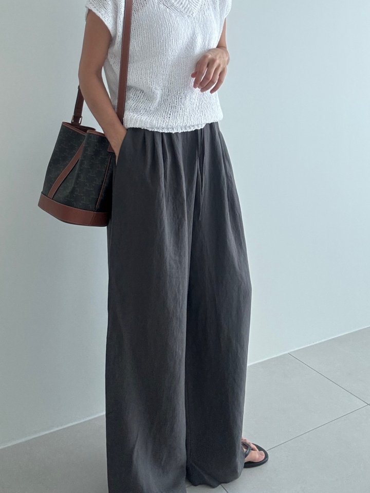Ripple - Korean Women Fashion - #shopsmall - Pop Pintuck Pants - 8