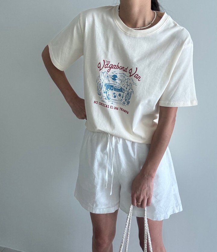 Ripple - Korean Women Fashion - #shopsmall - Vent Boxy Tee - 6