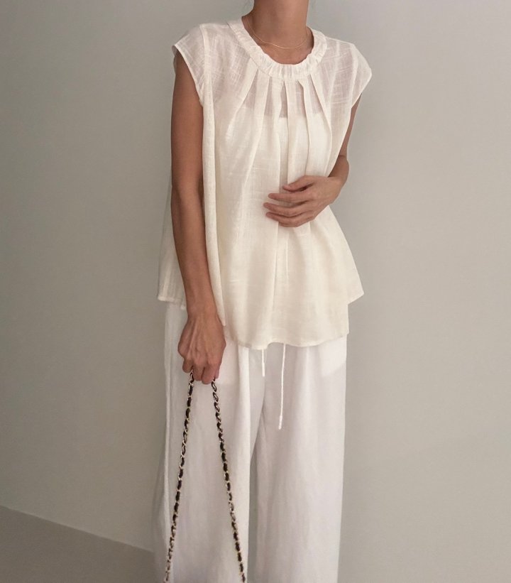 Ripple - Korean Women Fashion - #shopsmall - Rene Blouse - 5