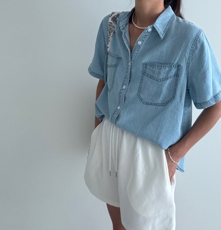 Ripple - Korean Women Fashion - #thatsdarling - Double Pocket Shirt - 2