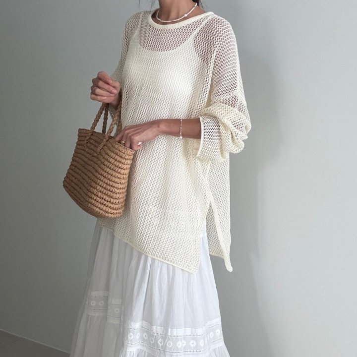 Ripple - Korean Women Fashion - #thelittlethings - Mild Long Knit - 2