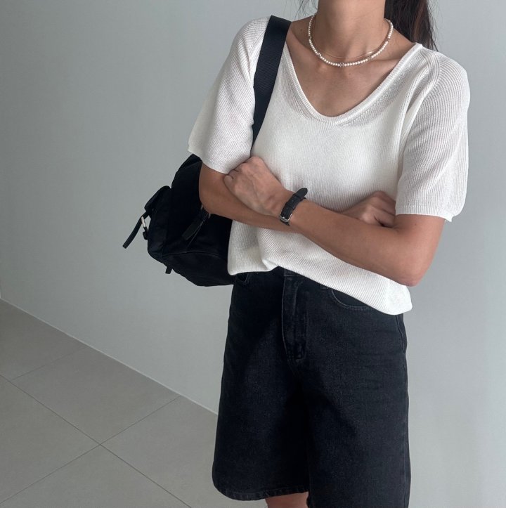 Ripple - Korean Women Fashion - #thelittlethings - Joy Knit Top - 6