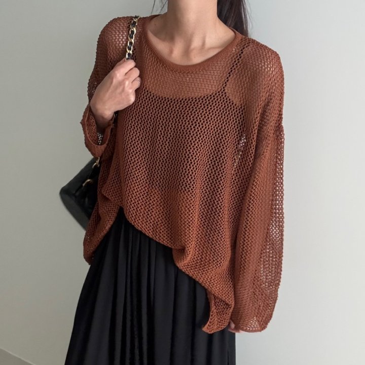 Ripple - Korean Women Fashion - #momslook - Mild Long Knit - 4