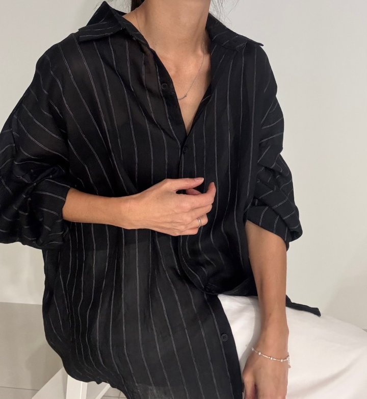 Ripple - Korean Women Fashion - #womensfashion - Virtue Linen Shirt - 5