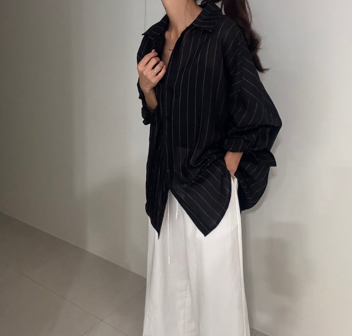 Ripple - Korean Women Fashion - #womensfashion - Virtue Linen Shirt - 7
