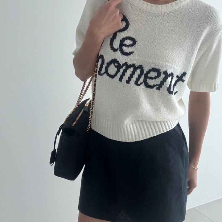 Ripple - Korean Women Fashion - #womensfashion - Moment Knit Top - 7