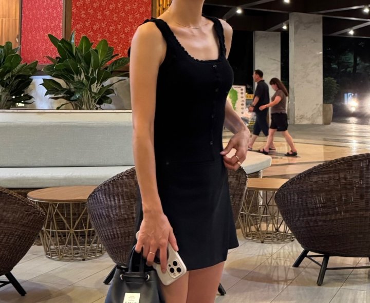 Ripple - Korean Women Fashion - #womensfashion - Frill Knit Sleeveless Top - 6
