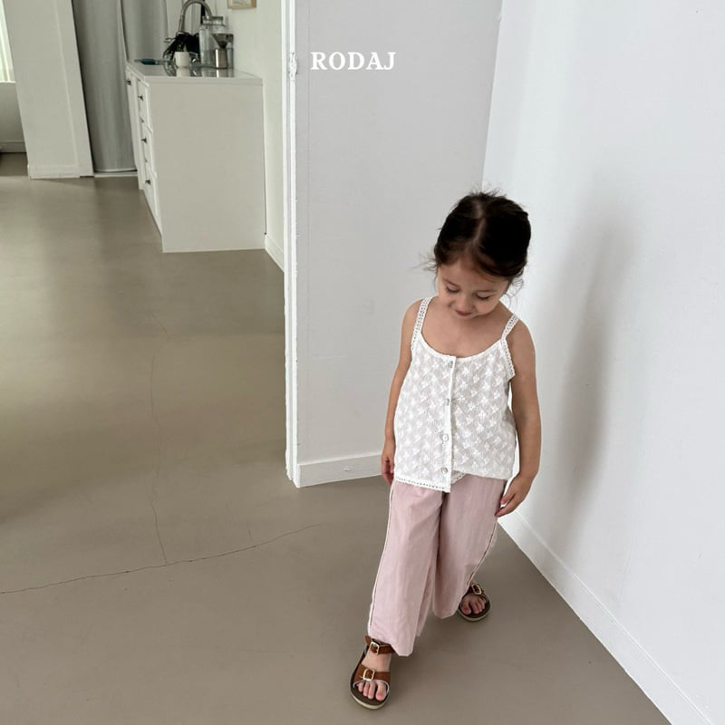 Roda J - Korean Children Fashion - #Kfashion4kids - Button Lace Sleeveless - 9