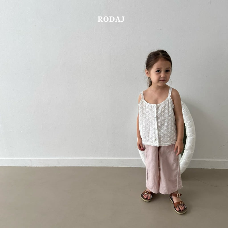 Roda J - Korean Children Fashion - #magicofchildhood - Button Lace Sleeveless - 11
