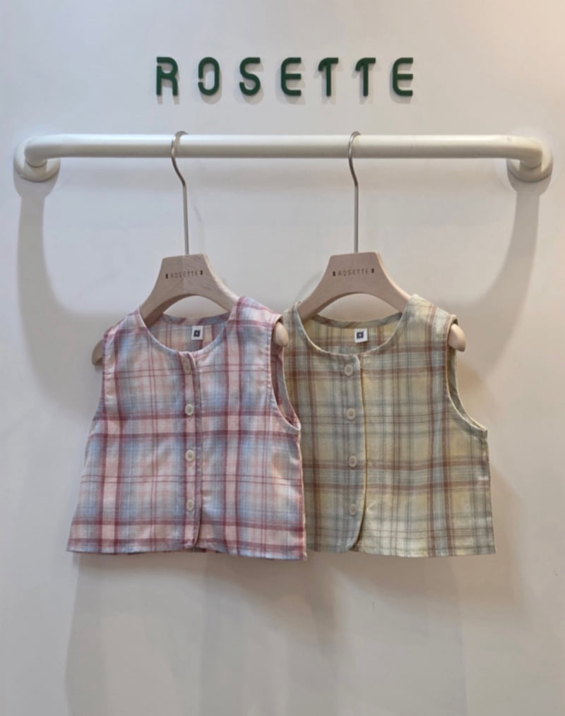 Rosette - Korean Children Fashion - #childofig - Day Vest - 2