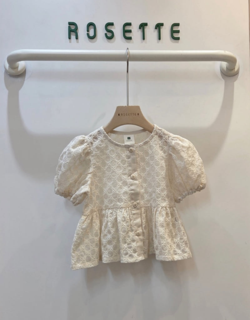 Rosette - Korean Children Fashion - #childofig - Giselle Blouse - 2