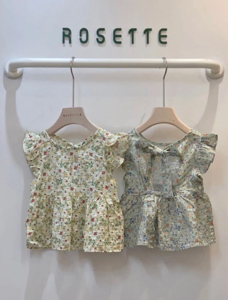 Rosette - Korean Children Fashion - #childrensboutique - Herb Blouse - 2