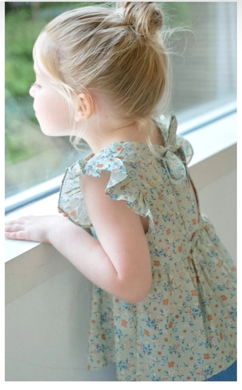Rosette - Korean Children Fashion - #fashionkids - Herb Blouse - 5