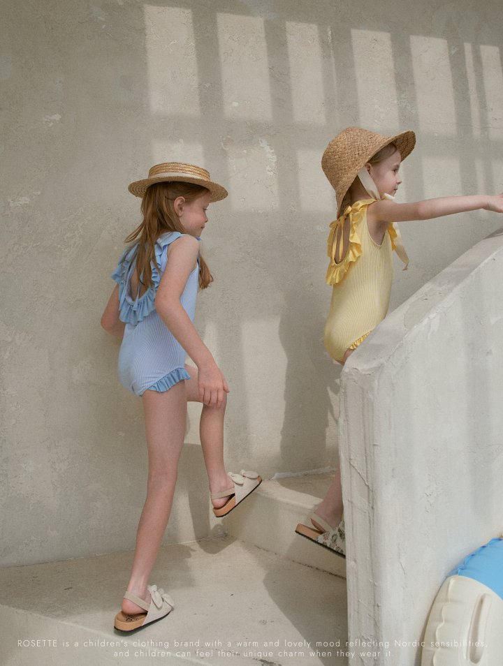 Rosette - Korean Children Fashion - #kidsstore - Bella Line Swimsuit - 6