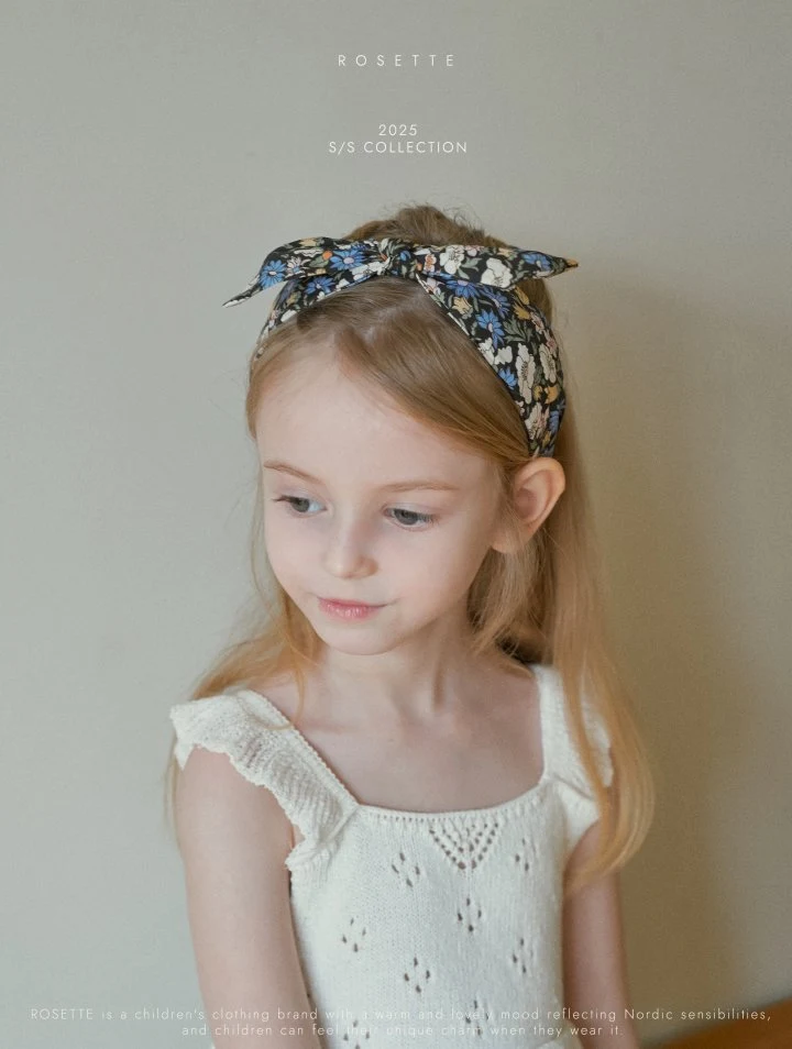Rosette - Korean Children Fashion - #kidsstore - Flone Hairband - 3