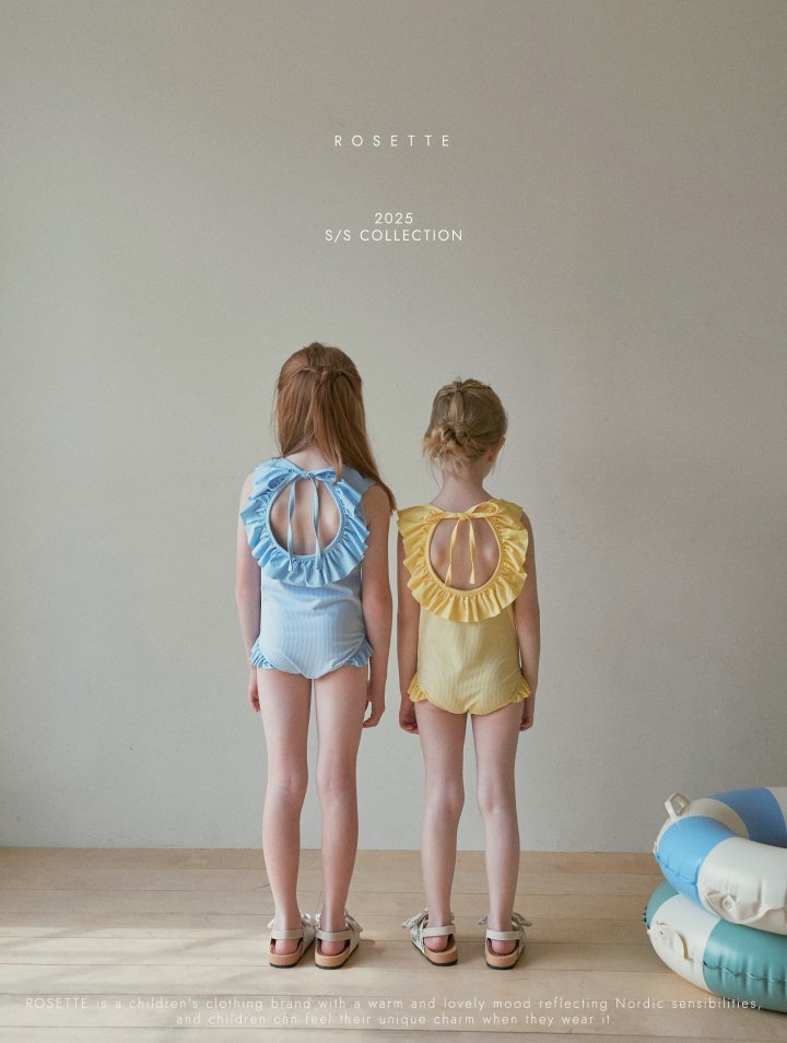 Rosette - Korean Children Fashion - #littlefashionista - Bella Line Swimsuit - 9