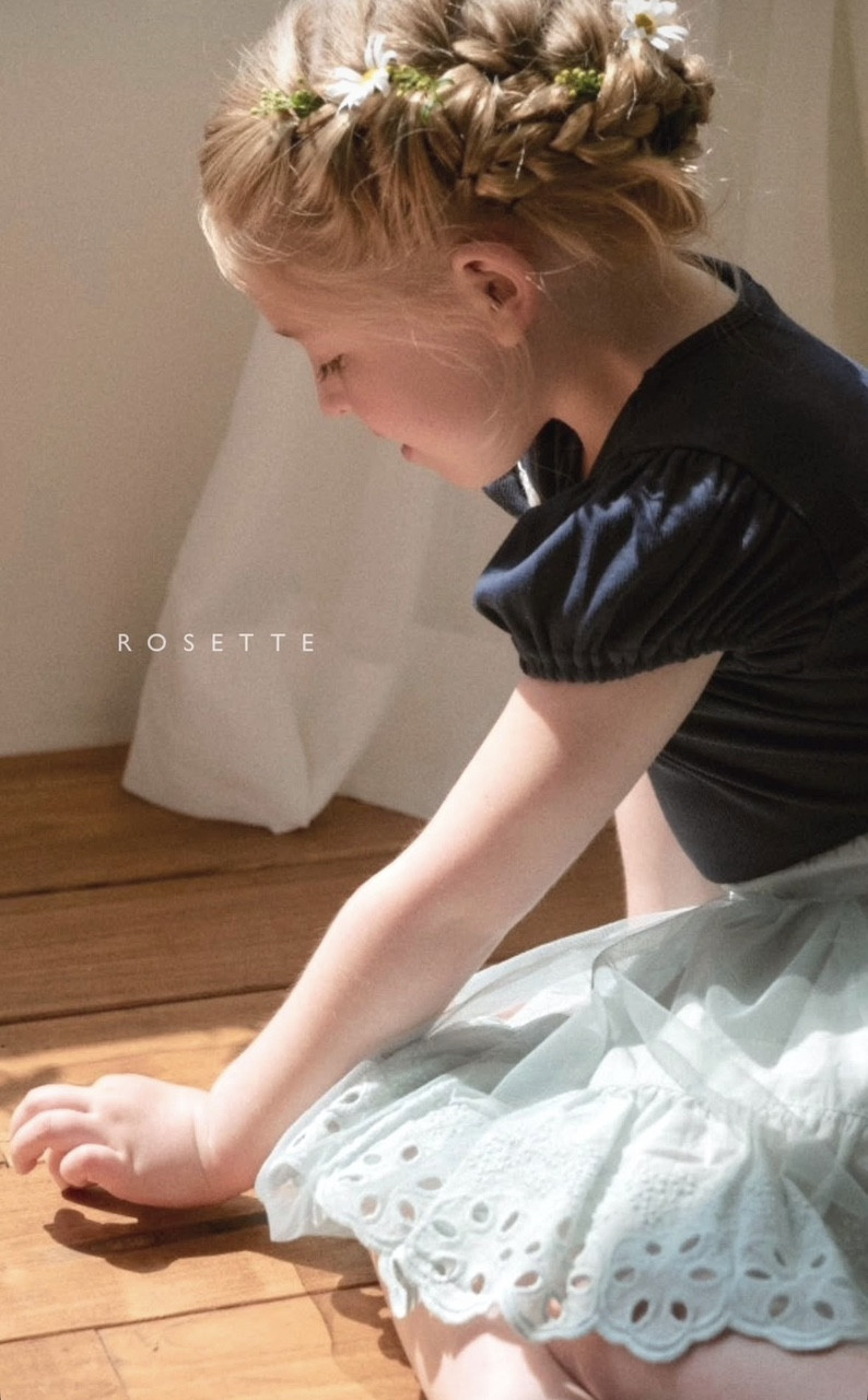 Rosette - Korean Children Fashion - #littlefashionista - High Ribbon Tee - 3