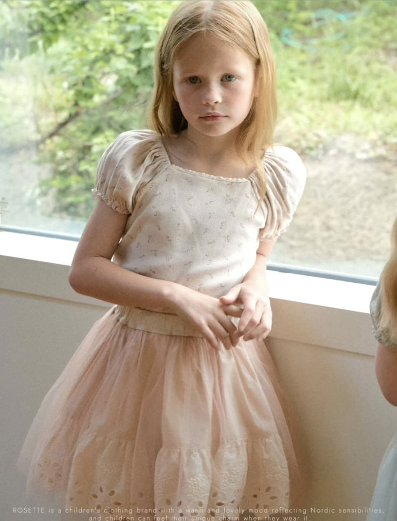 Rosette - Korean Children Fashion - #prettylittlegirls - France Square Tee - 5