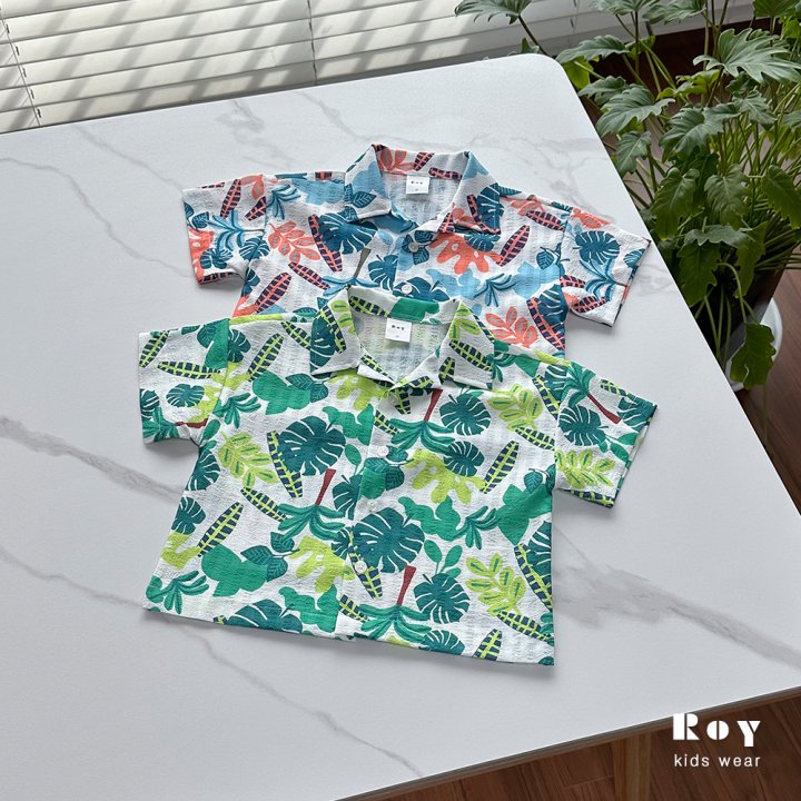 Roy - Korean Children Fashion - #Kfashion4kids - Floral Shirt - 5