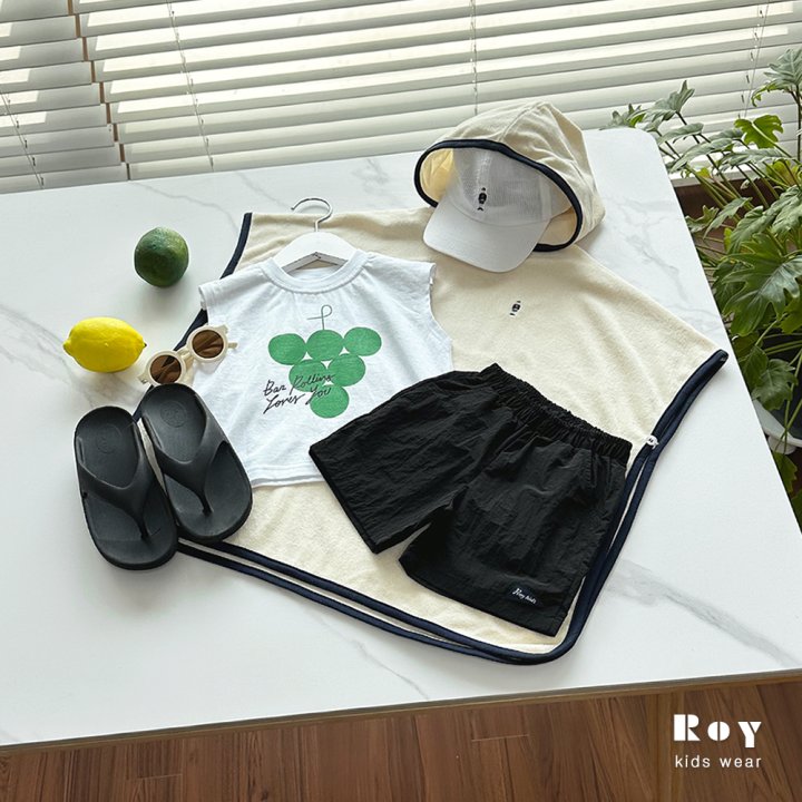 Roy - Korean Children Fashion - #Kfashion4kids - Grape Sleeveless - 5