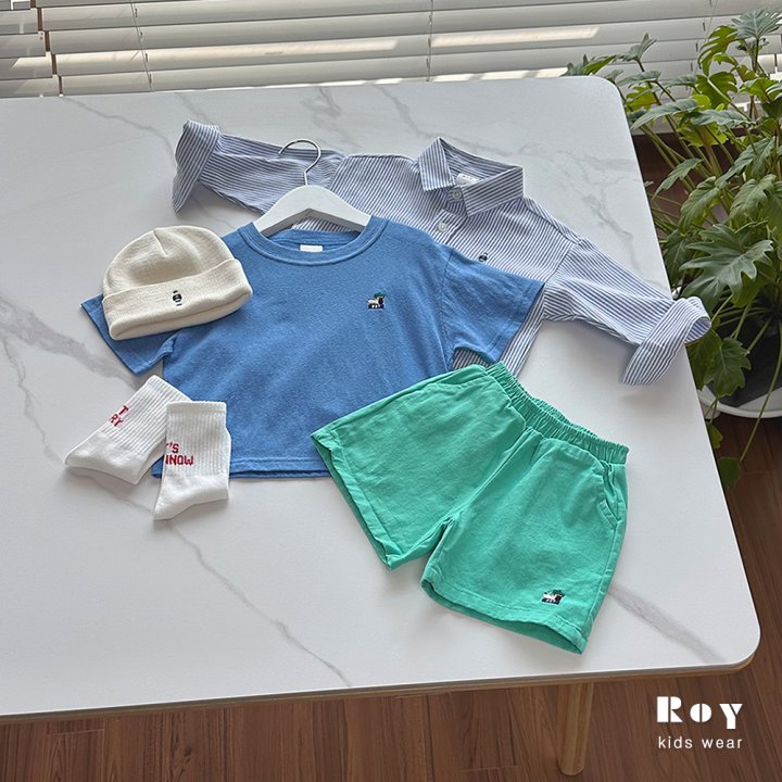 Roy - Korean Children Fashion - #childofig - Dori Washed Shorts - 8