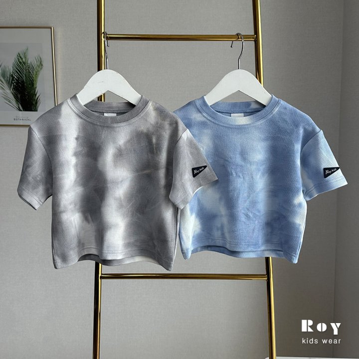 Roy - Korean Children Fashion - #childofig - Water Print Tee