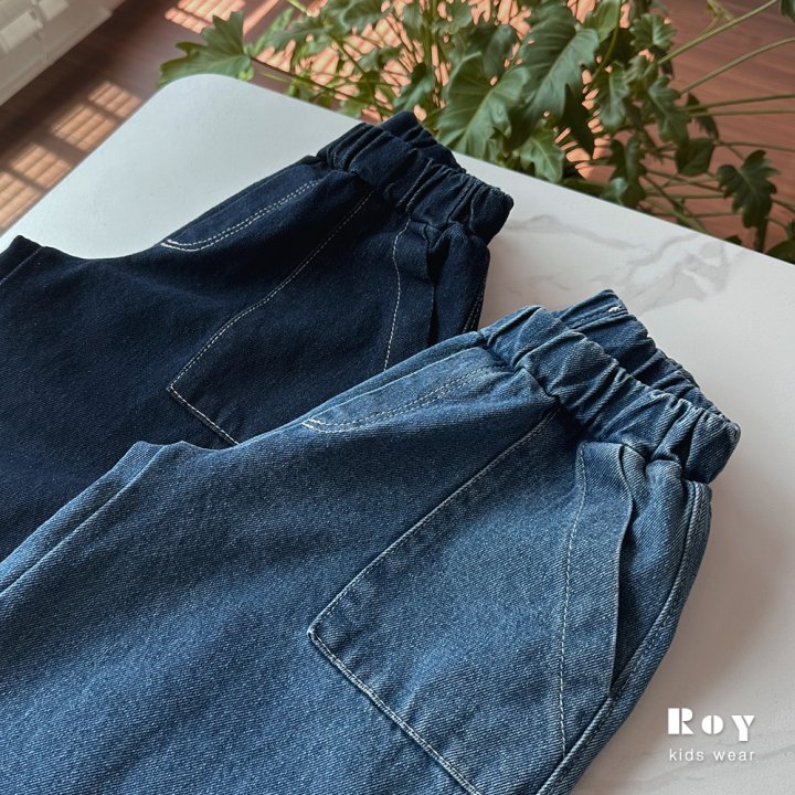 Roy - Korean Children Fashion - #childofig - Bermuda Denim Pants - 12