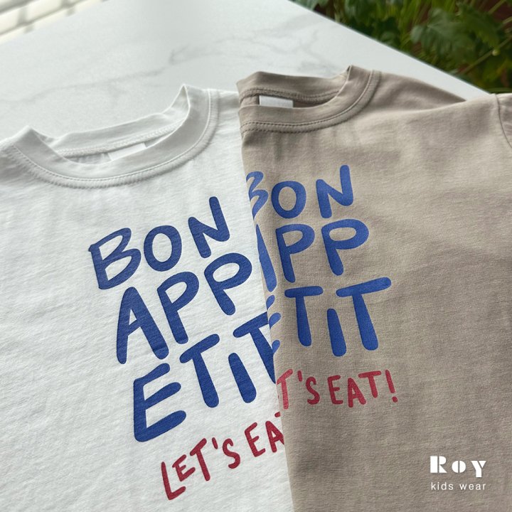 Roy - Korean Children Fashion - #childrensboutique - Bone Short Sleeve Tee - 9