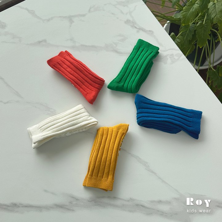 Roy - Korean Children Fashion - #childrensboutique - One Pick Long Socks - 4