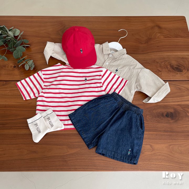 Roy - Korean Children Fashion - #discoveringself - Toy Denim Shorts - 7