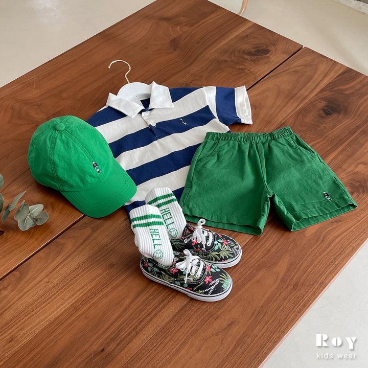 Roy - Korean Children Fashion - #discoveringself - Toy Half PK Tee - 6