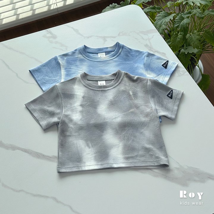 Roy - Korean Children Fashion - #designkidswear - Water Print Tee - 4