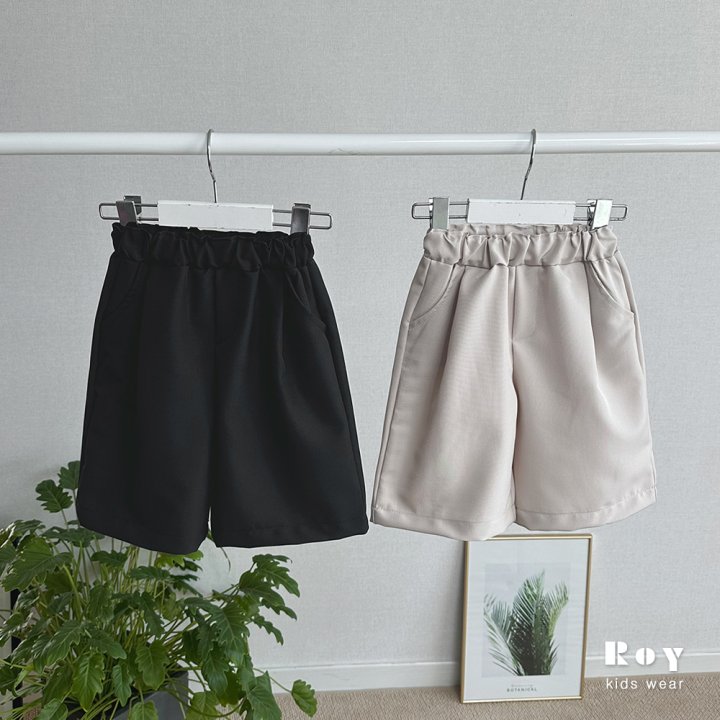 Roy - Korean Children Fashion - #fashionkids - Bermuda Slacks