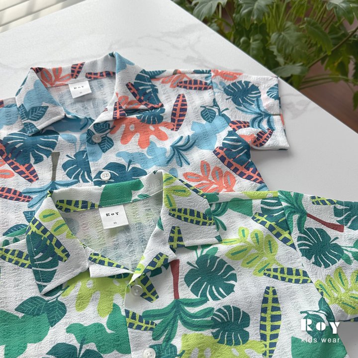 Roy - Korean Children Fashion - #fashionkids - Floral Shirt