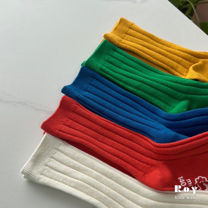 Roy - Korean Children Fashion - #fashionkids - One Pick Long Socks - 6