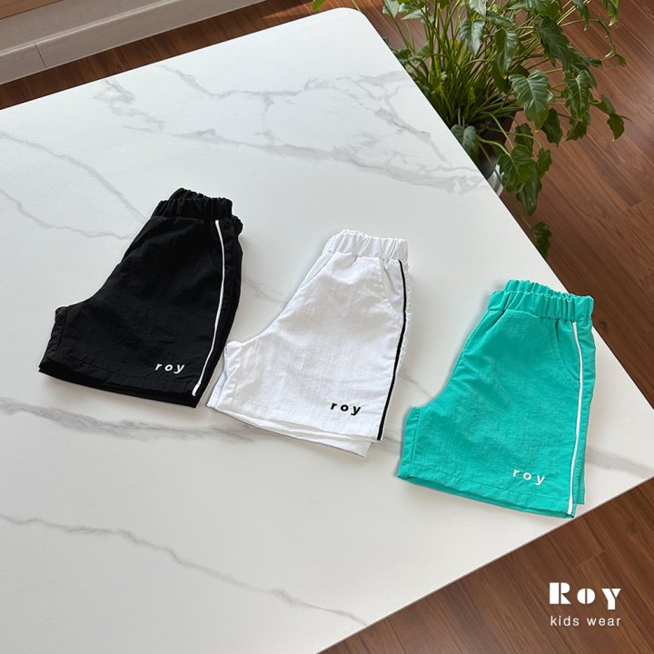 Roy - Korean Children Fashion - #kidsshorts - Roy Piping Shorts