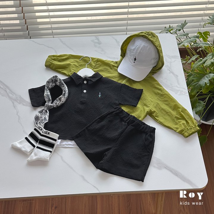 Roy - Korean Children Fashion - #kidsshorts - Toy Cool Collar Set - 3