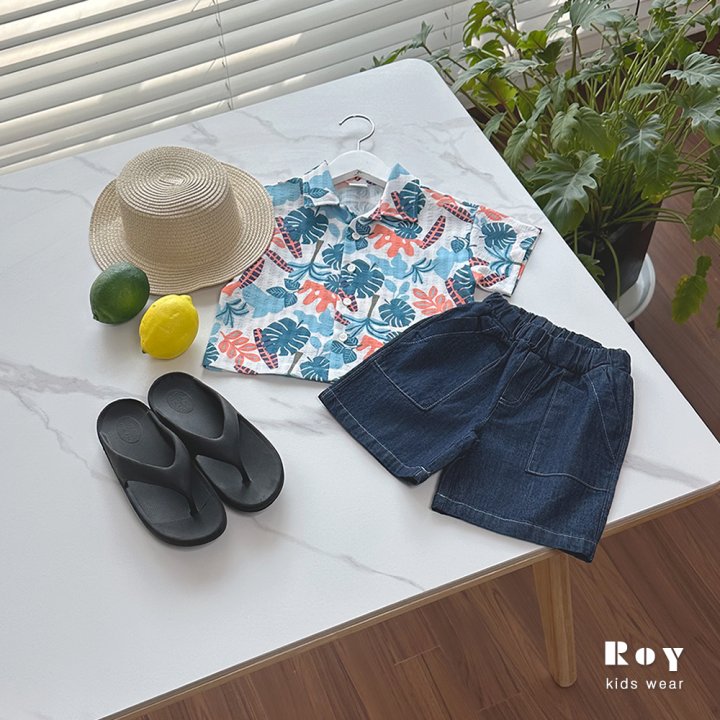 Roy - Korean Children Fashion - #kidsstore - Floral Shirt - 3