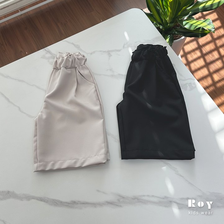 Roy - Korean Children Fashion - #kidsstore - Bermuda Slacks - 4