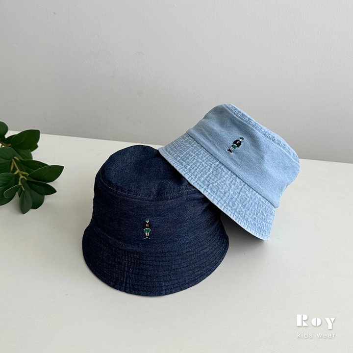 Roy - Korean Children Fashion - #kidzfashiontrend - Toy Denim Bucket Hat - 7