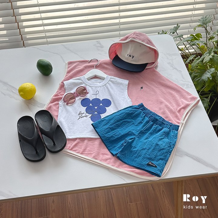 Roy - Korean Children Fashion - #kidsstore - Grape Sleeveless - 4