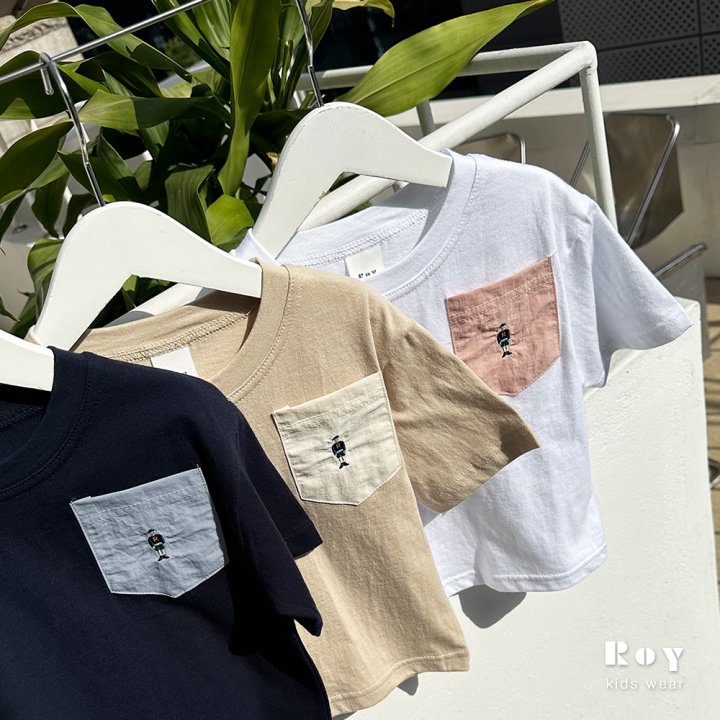 Roy - Korean Children Fashion - #magicofchildhood - Toy Pocket Tee - 11