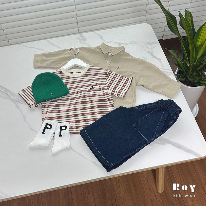 Roy - Korean Children Fashion - #magicofchildhood - Bermuda Denim Pants - 8