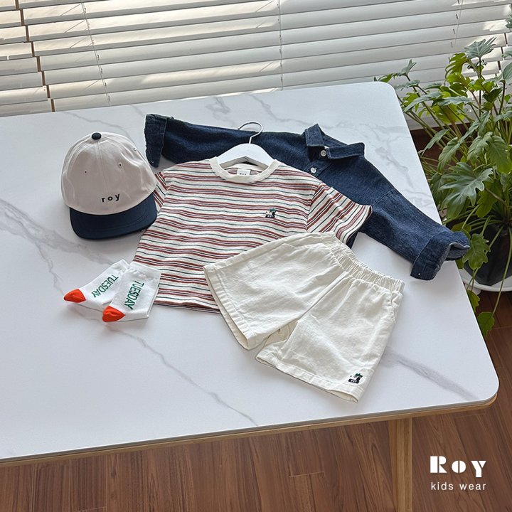 Roy - Korean Children Fashion - #minifashionista - Dori Washed Shorts - 4