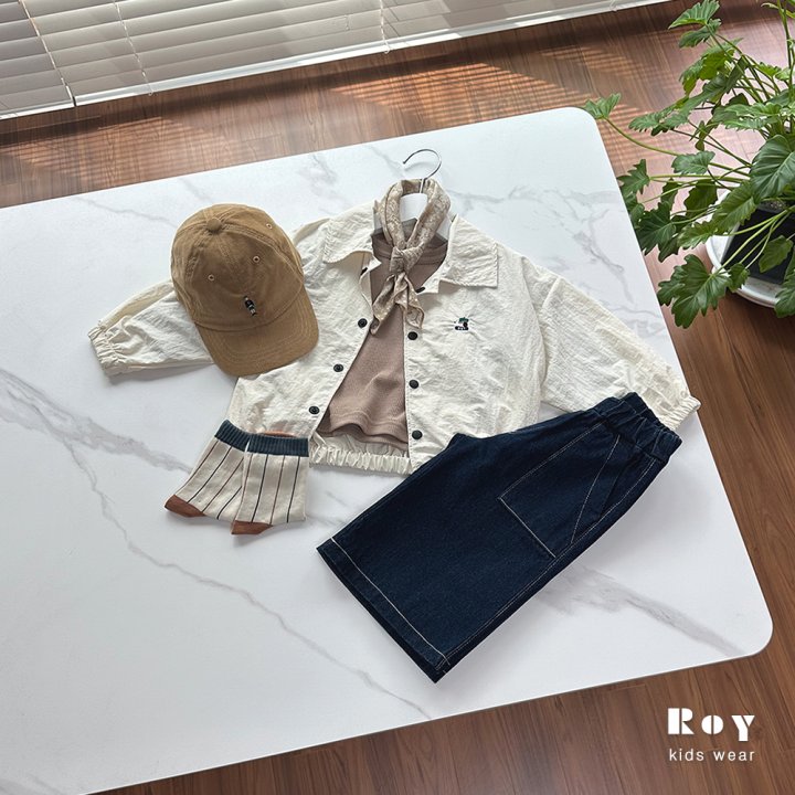 Roy - Korean Children Fashion - #prettylittlegirls - Bermuda Denim Pants - 10