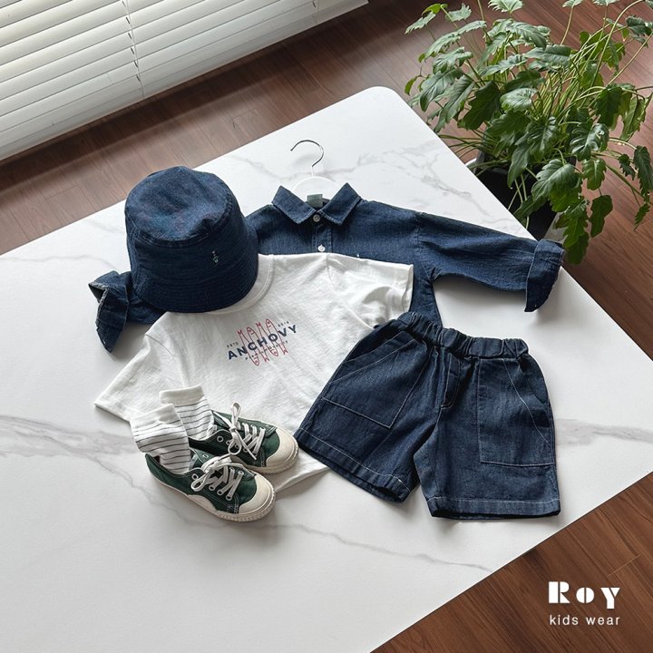 Roy - Korean Children Fashion - #stylishchildhood - Urban Denim Shorts - 9