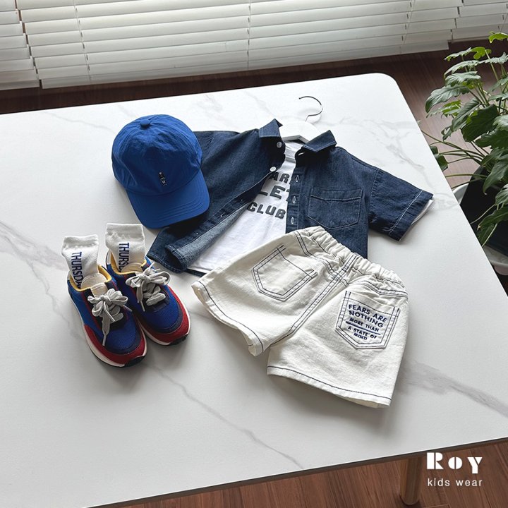 Roy - Korean Children Fashion - #stylishchildhood - Urban Denim Shirt - 8