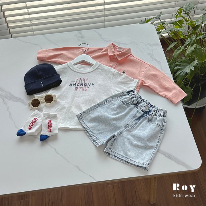 Roy - Korean Children Fashion - #stylishchildhood - Smoked Shorts - 6